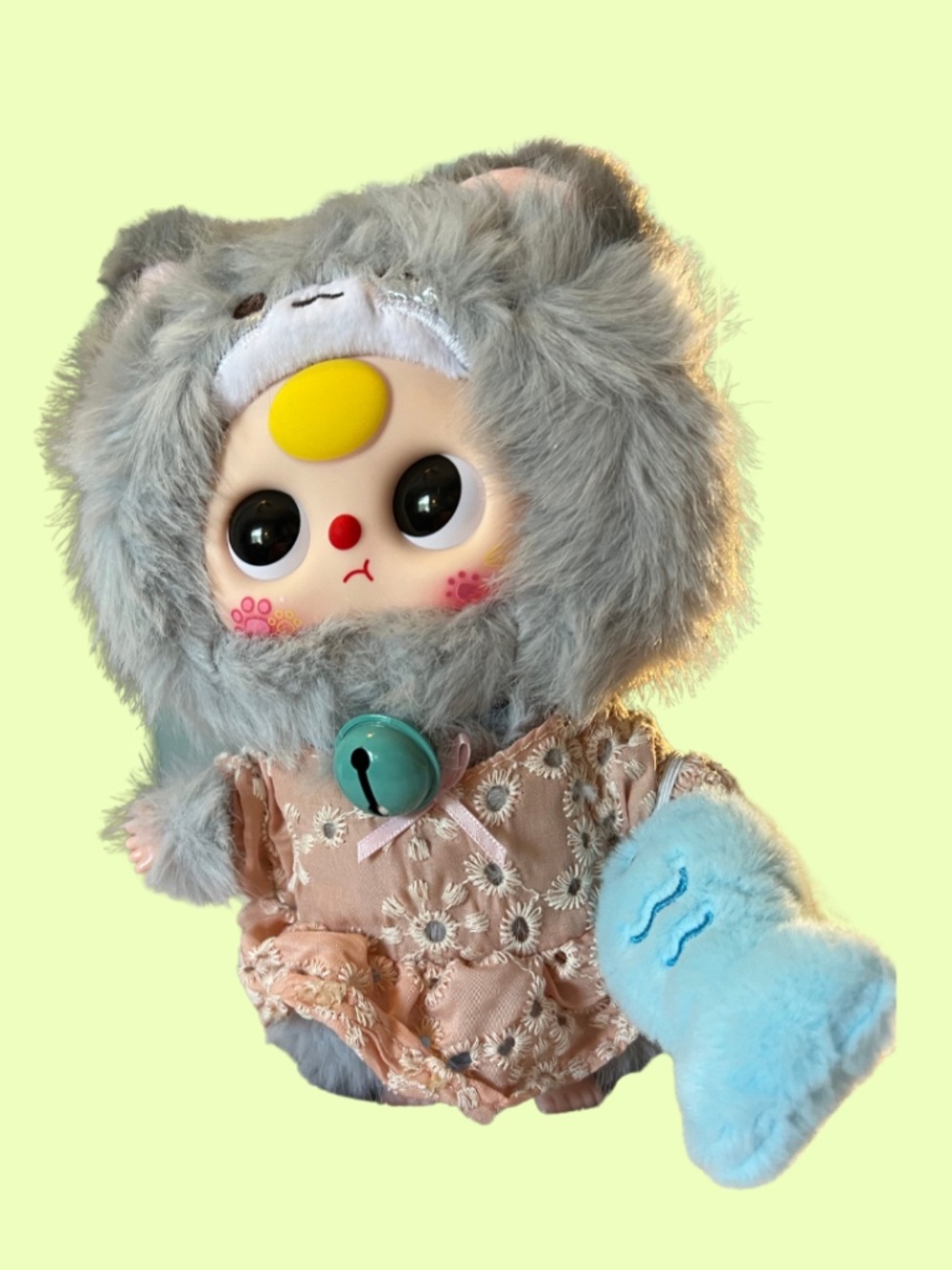 Baby Three Plush Pendant Kitten Wardrobe SECRET w/ BOBA Eyes